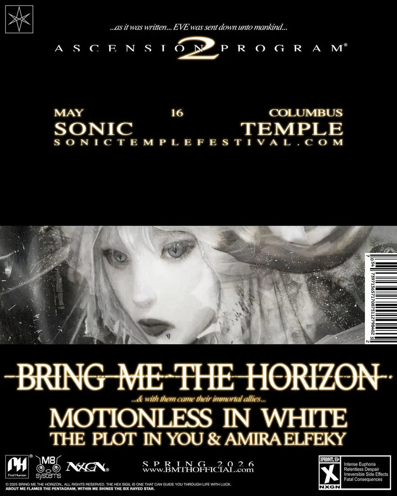 Bring Me the Horizon set for Welcome to Rockville and Sonic Temple 2026