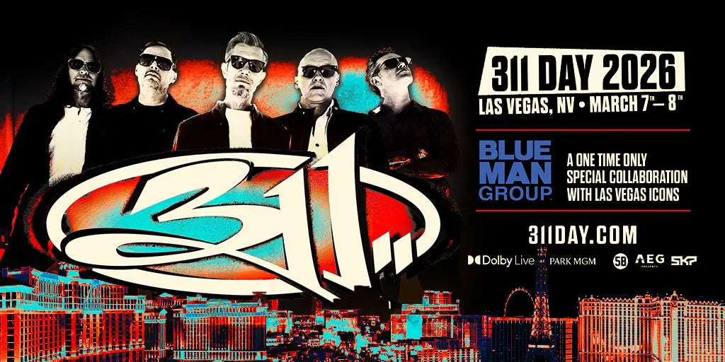 311 Announce Las Vegas Takeover for 311 Day 2026