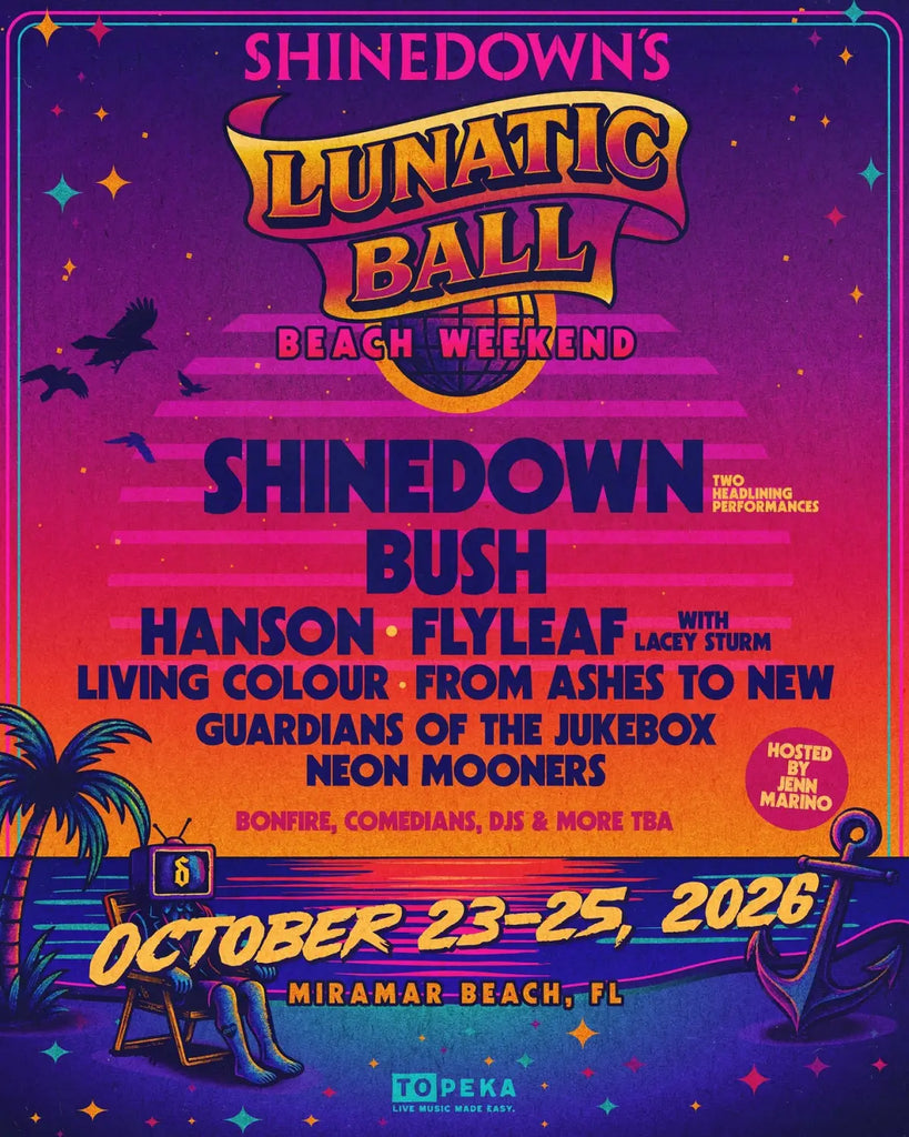 Shinedown Announce the Inaugural Lunatic Ball