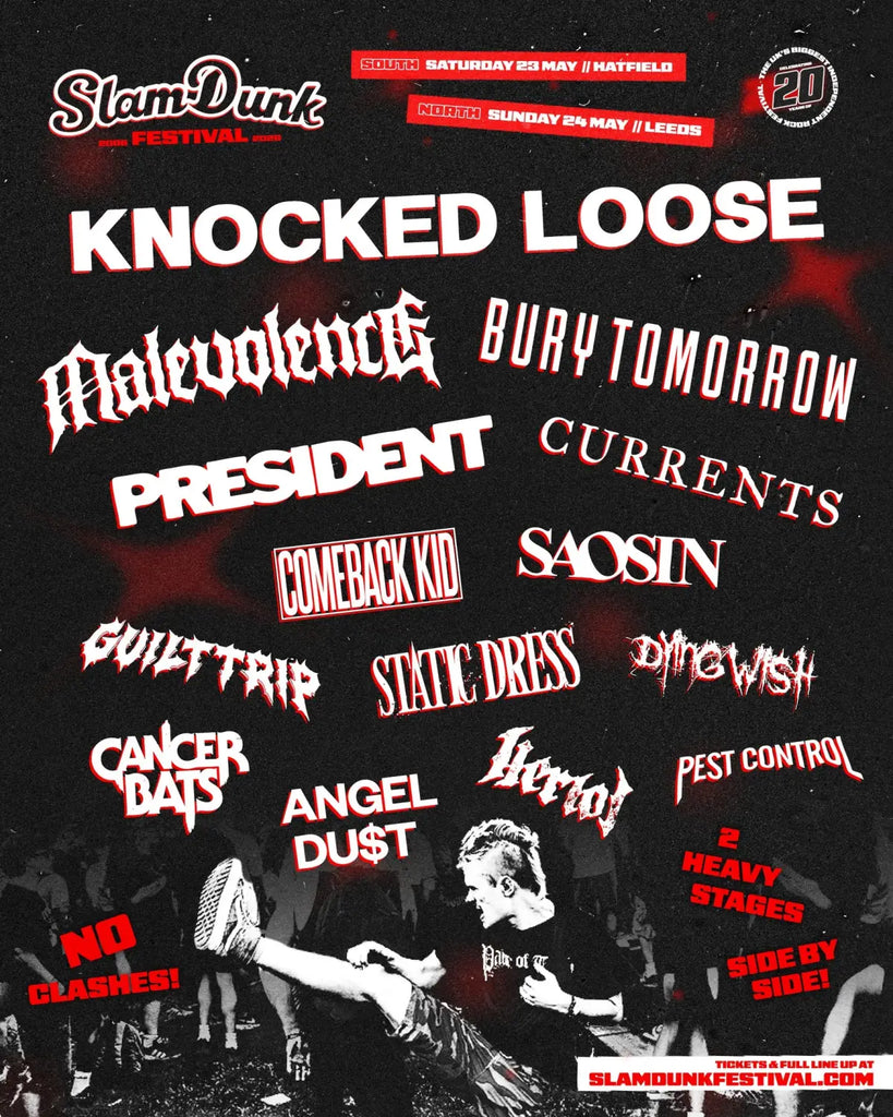 Knocked Loose Malevolence Currents Static Dress and More Anchor Slam Dunk Heavy Stage