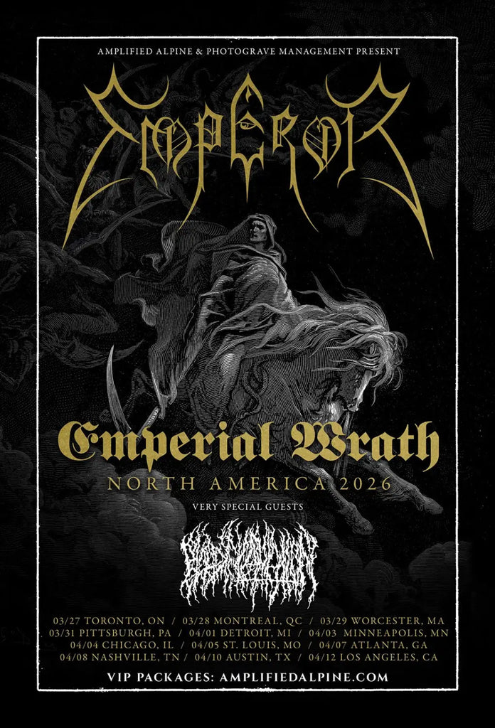 Emperor to Embark on the ’Emperial Wrath’ North American Tour with Blood Incantation
