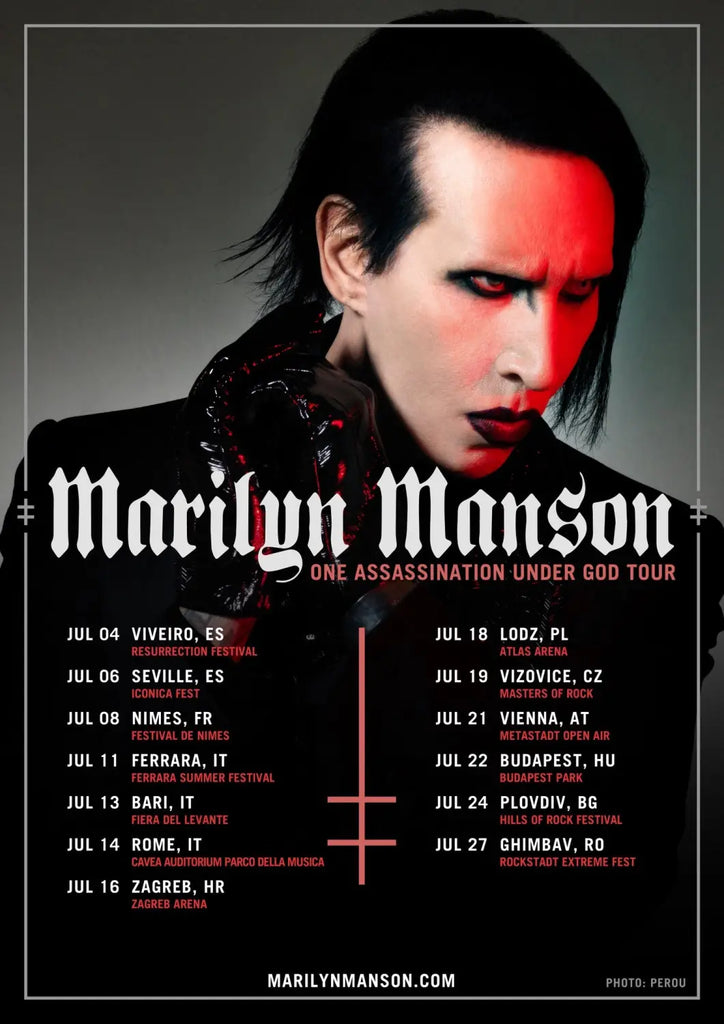 Marilyn Manson Confirms 2026 European Tour Dates