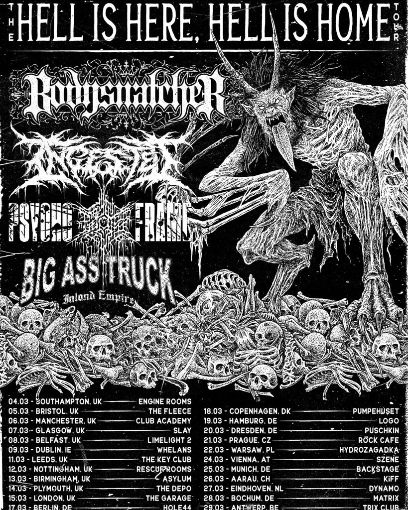 Bodysnatcher Announce New Album ’Hell Is Here Hell is Home’