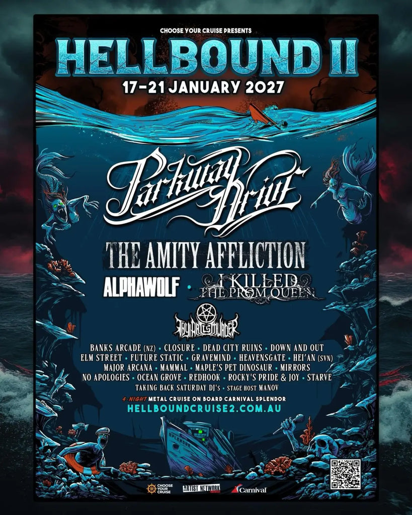 Parkway Drive Announce Second Voyage of the Hellbound Cruise
