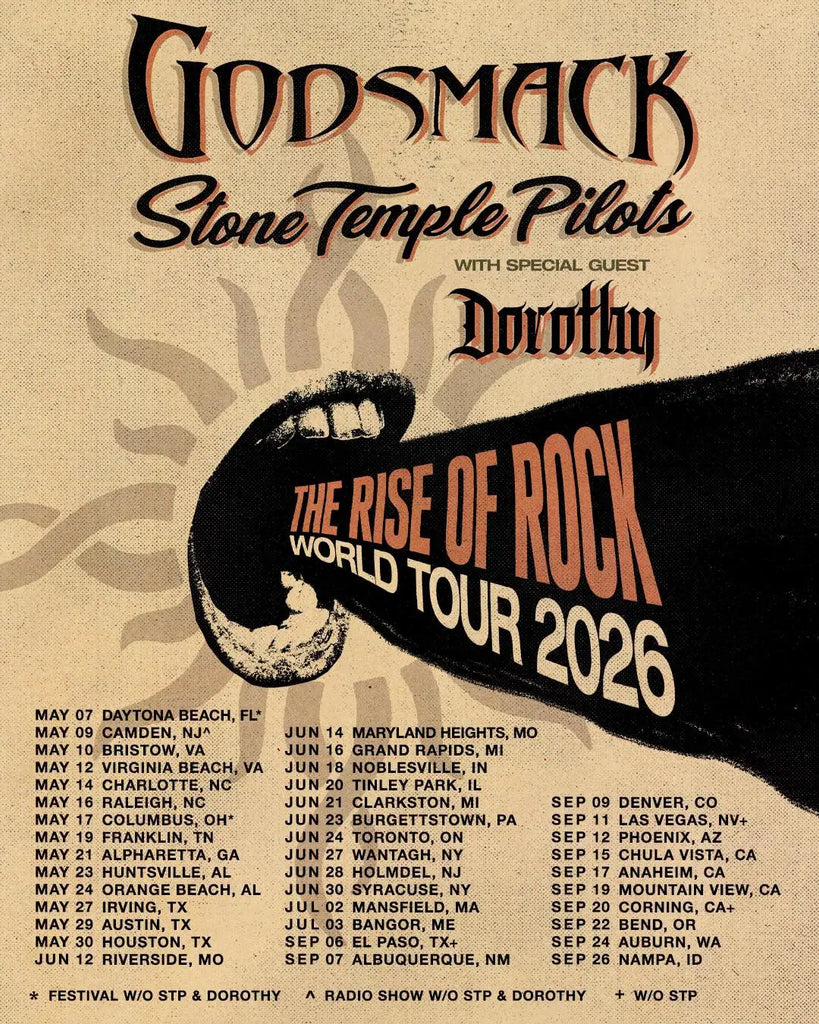Godsmack Announce ’The Rise of Rock’ North American tour