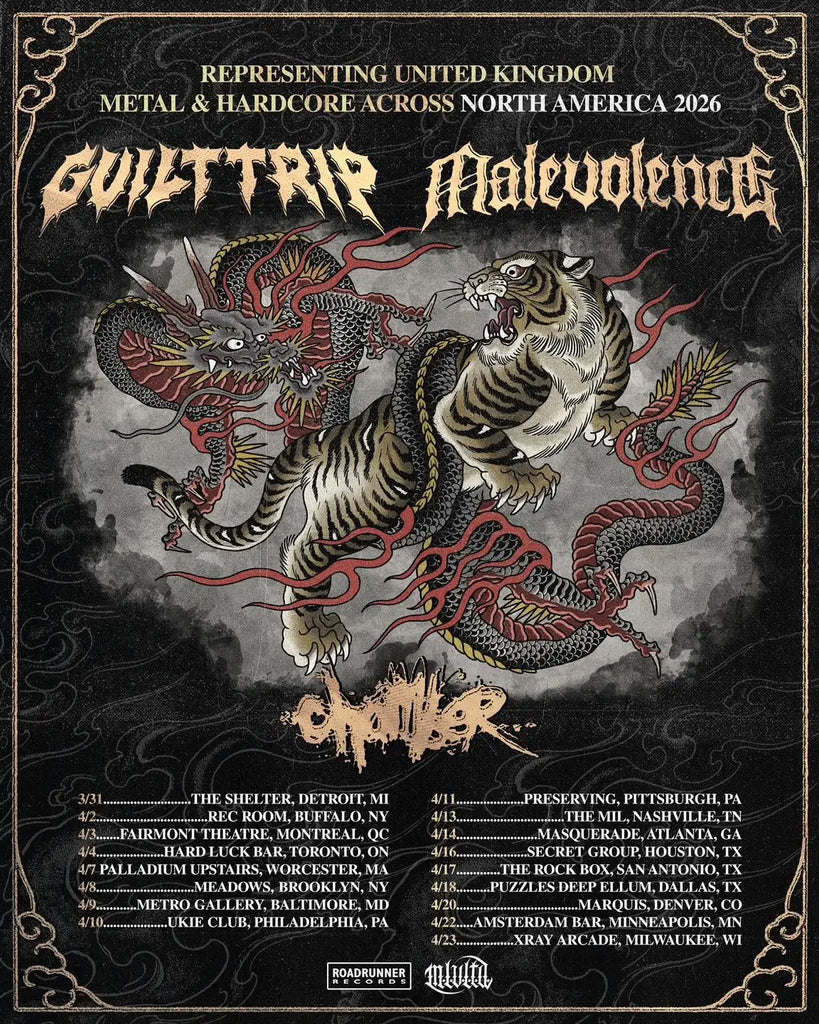 Malevolence Team with Guilt Trip for North American Co-Headliner
