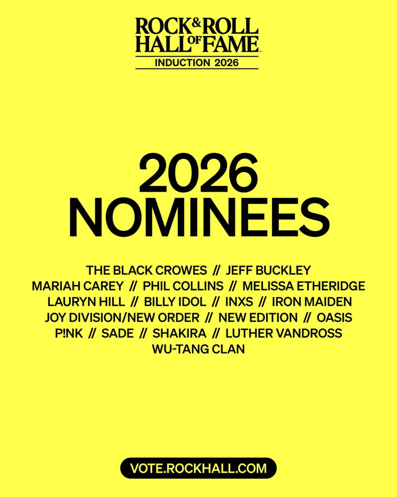 Iron Maiden INXS Billy Idol Wu-Tang Clan and More Among 2026 Rock Hall Nominees