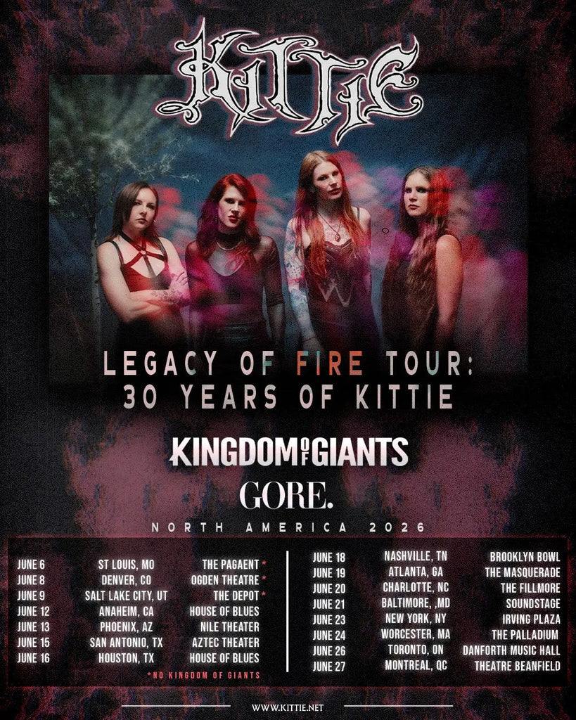 Kittie Announce ’Legacy Of Fire’ 30th Anniversary Tour