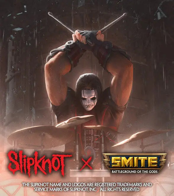 Slipknot are now playable characters in the mythological universe of SMITE