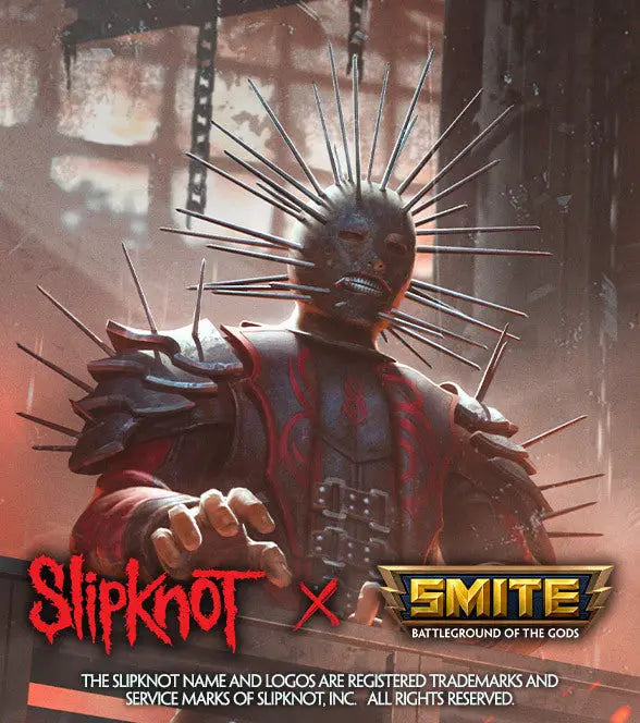 Slipknot are now playable characters in the mythological universe of SMITE