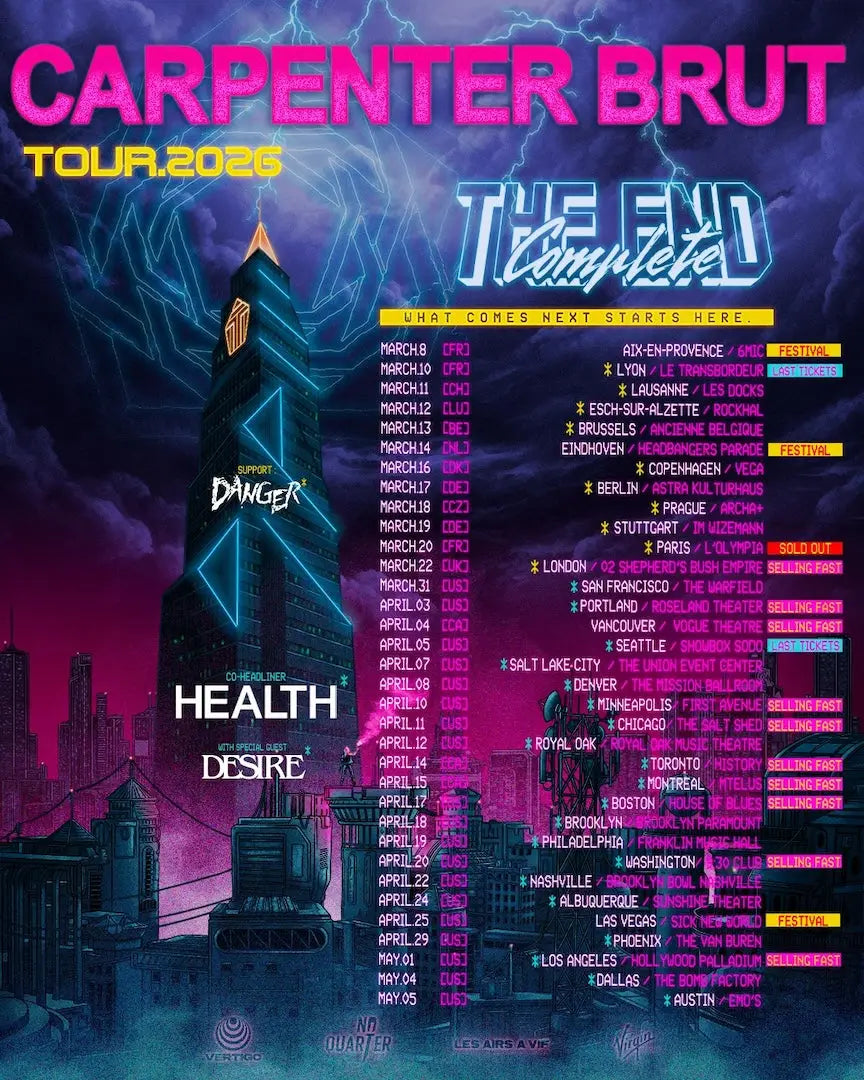 Carpenter Brut Announces New Full Length ’Leather Temple’