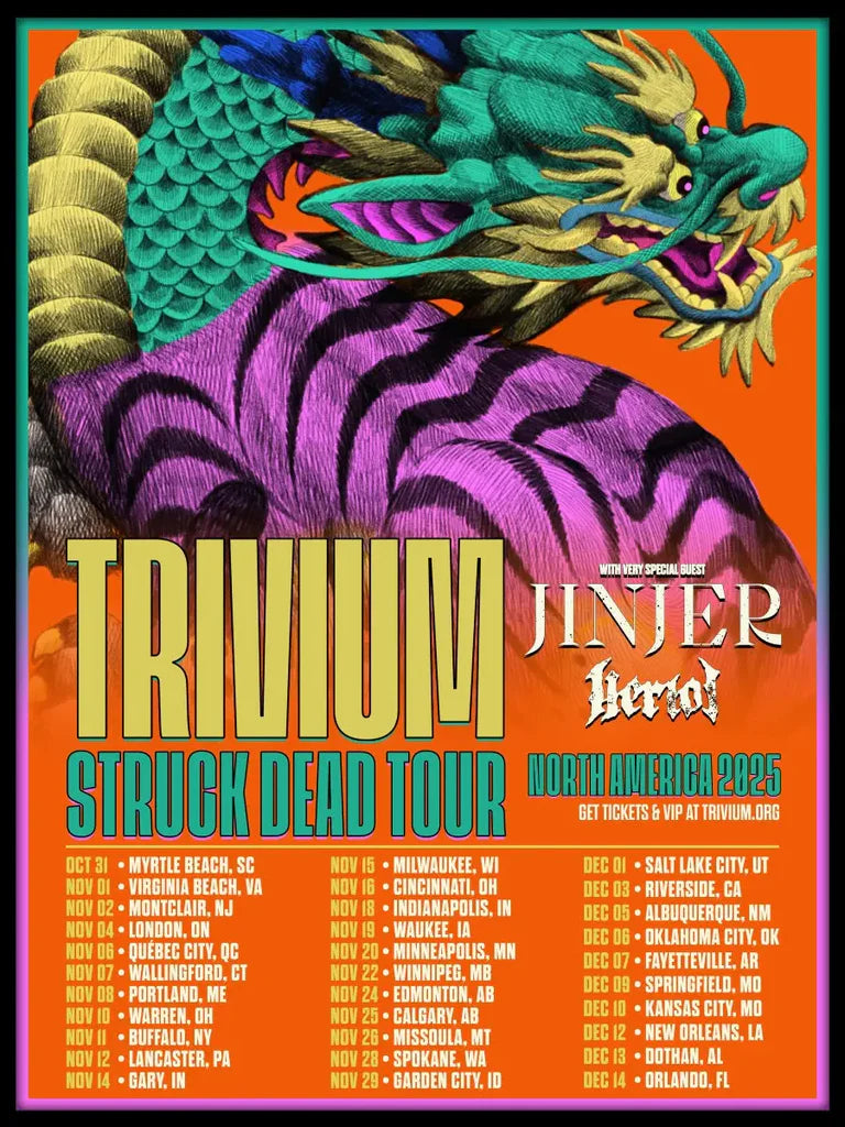 Trivium Go In for the Kill on the Struck Dead Tour