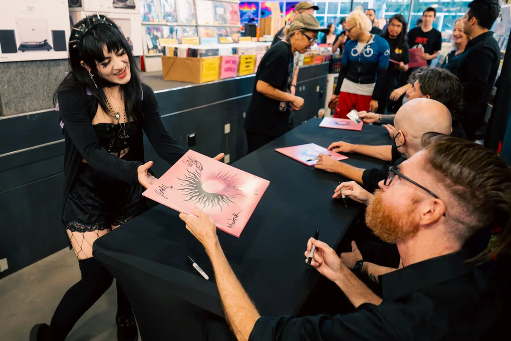 AFI Connect With their Community at Amoeba Records