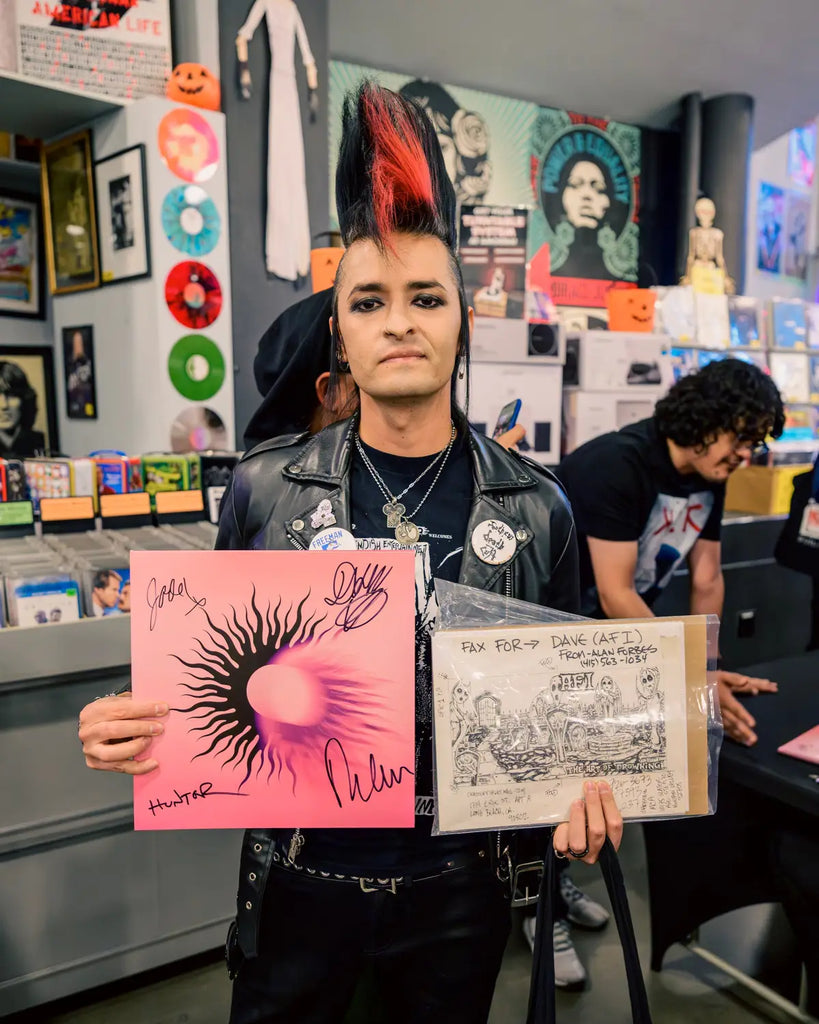 AFI Connect With their Community at Amoeba Records
