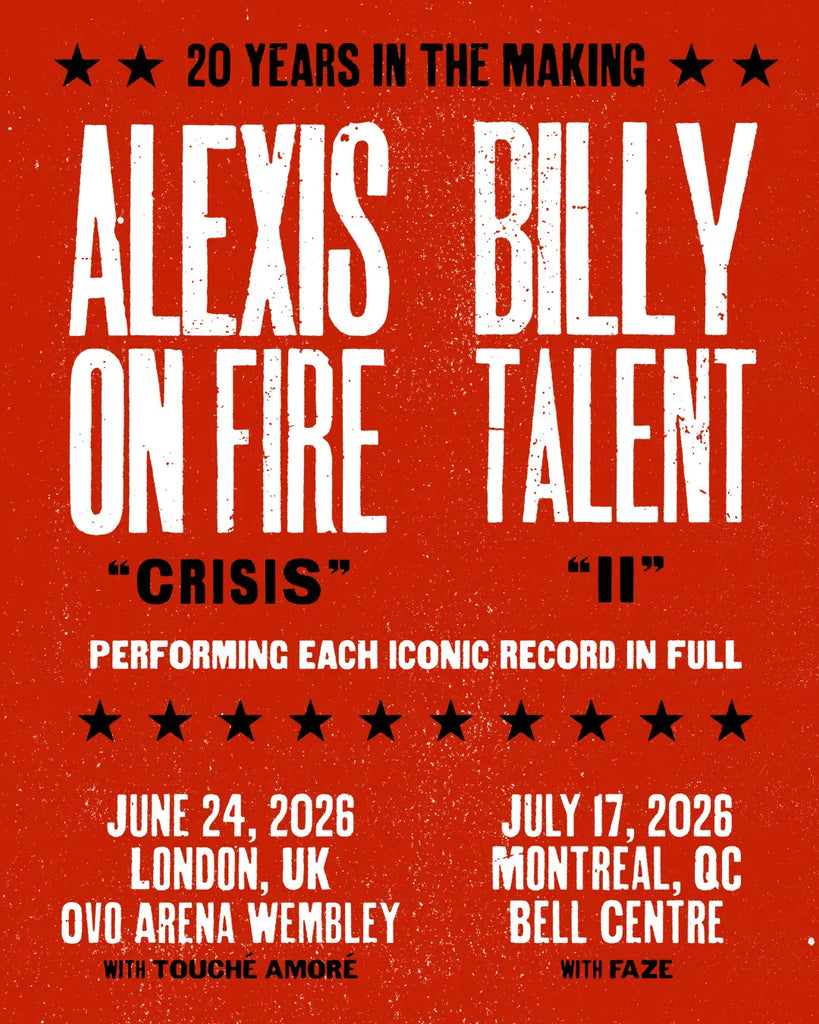 Alexisonfire and Billy Talent Announce Landmark 20th Anniversary Shows