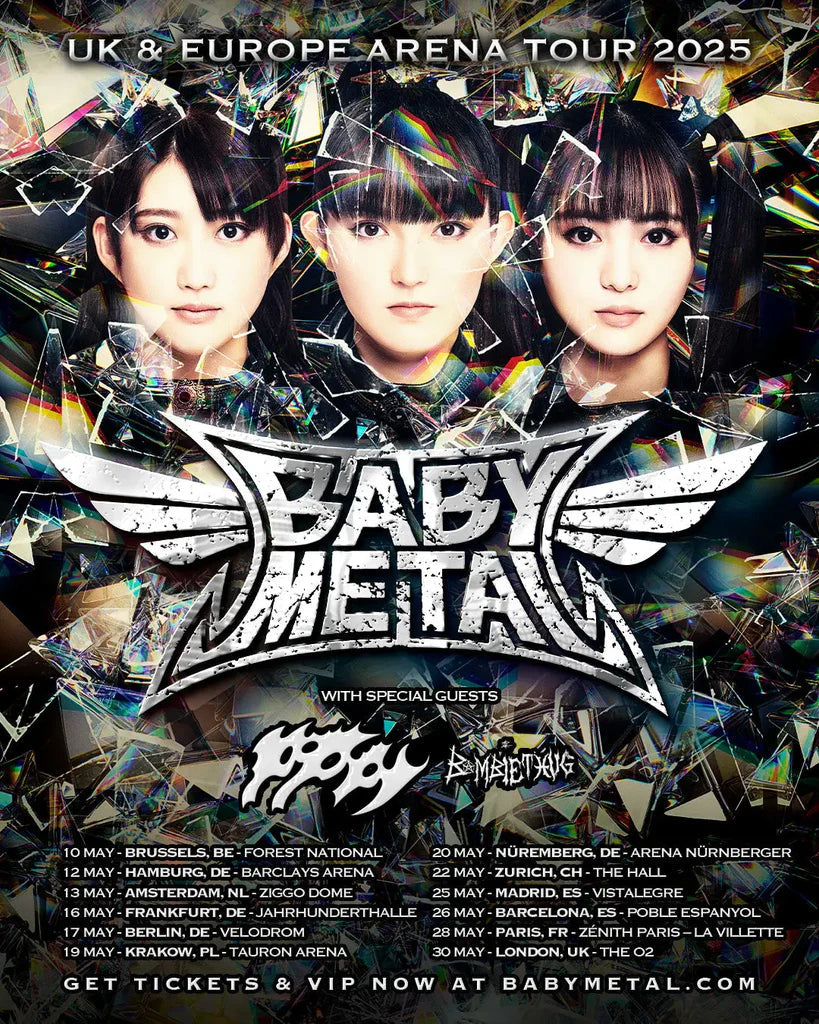 BABYMETAL Unleash Pop-Metal Power with Poppy on ’from me to u’