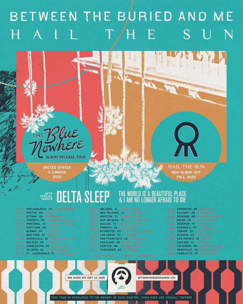 Between the Buried and Me Announce Fall Co-Headliner with Hail the Sun