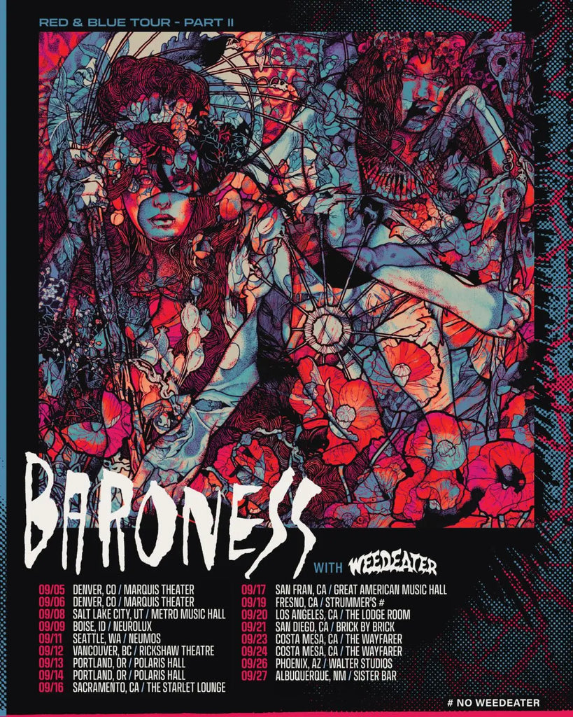 Baroness Announces The Red & Blue Tour Part II