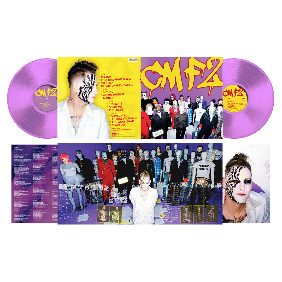 Corey Taylor "CMF2" Exclusive Vinyl in Neon Violet