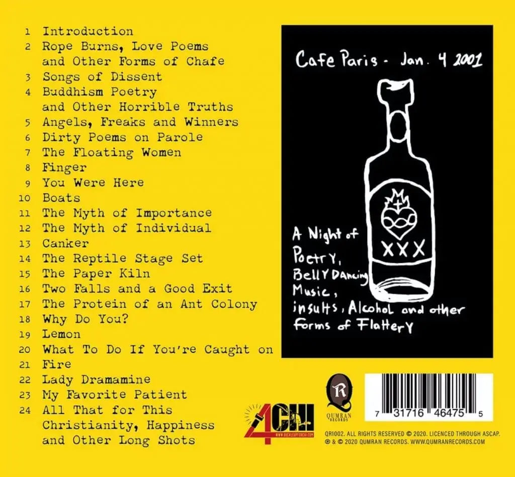 2001 spoken word album from late Deftones bassist Chi Cheng will receive limited release in 2021