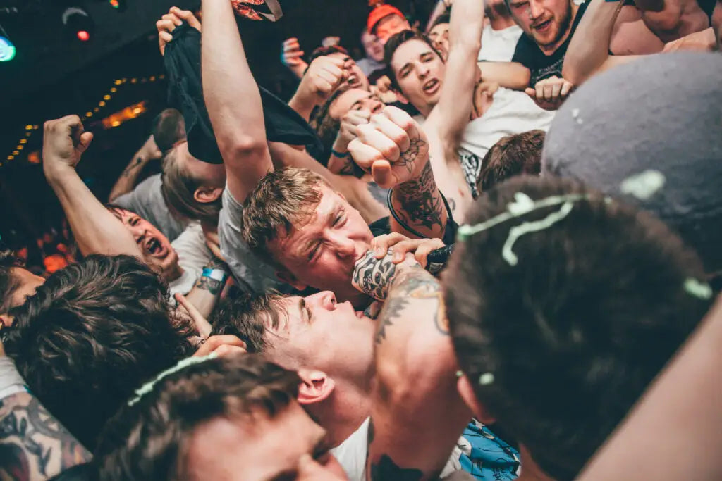 Photographer Nat Wood frames the magnitude of hardcore