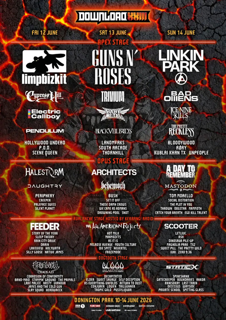 A Day to Remember Conjurer Creeper Silly Goose and More Added to Download 2026