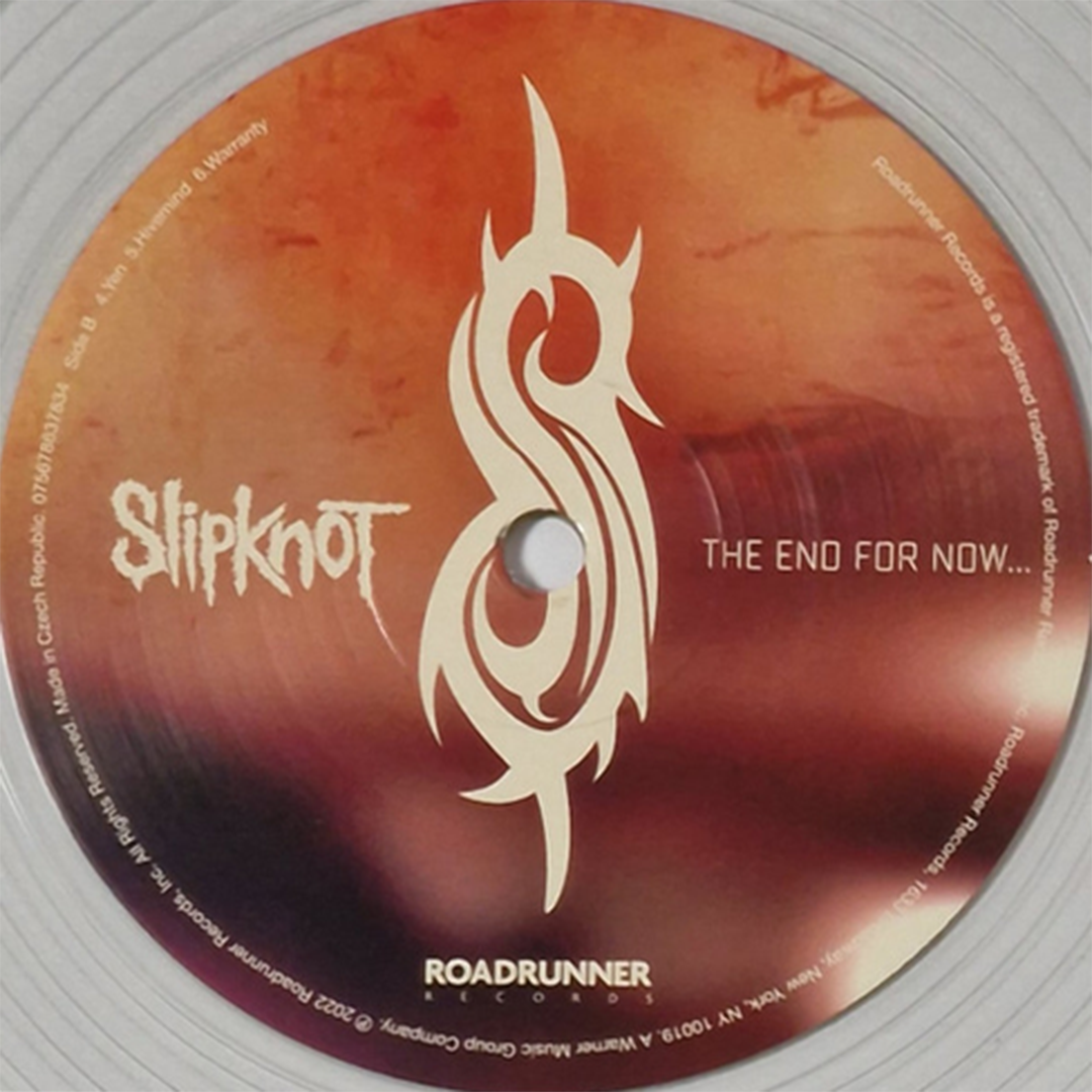 Slipknot "The End, So Far" Album Vinyl LIMITED EDITION Clear