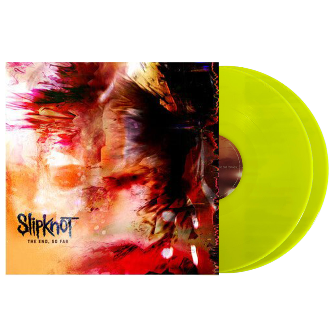 Slipknot "The End, So Far" Album Vinyl LIMITED EDITION Neon Yellow