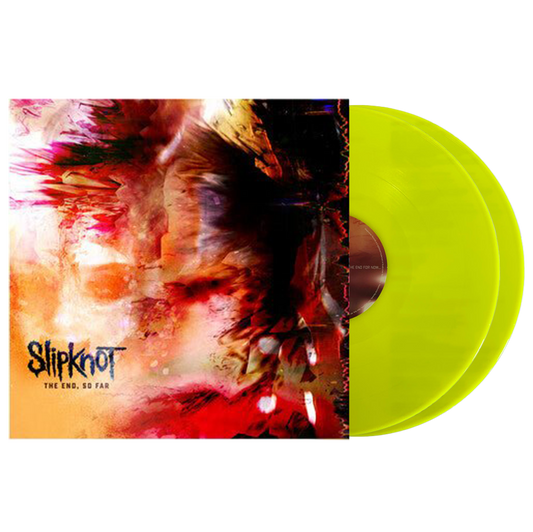 Slipknot "The End, So Far" Album Vinyl LIMITED EDITION Neon Yellow