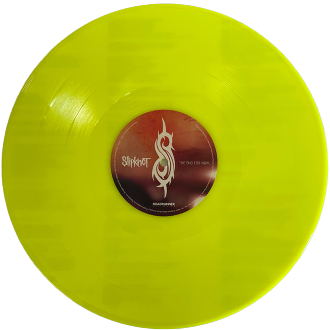 Slipknot "The End, So Far" Album Vinyl LIMITED EDITION Neon Yellow