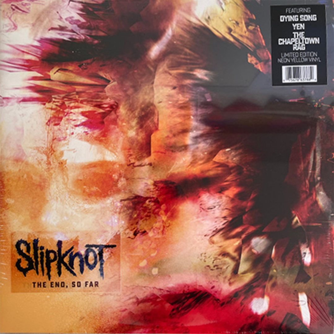 Slipknot "The End, So Far" Album Vinyl LIMITED EDITION Neon Yellow