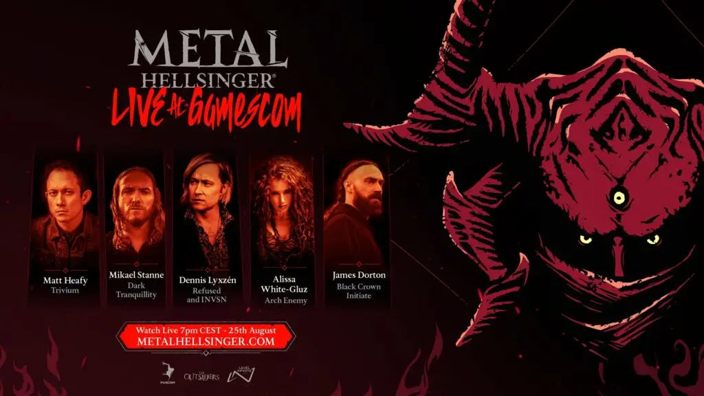 Matt Heafy of Trivium Alissa White-Gluz of Arch Enemy Dennis Lyxzén of Refused and more confirmed for Metal: Hellsinger