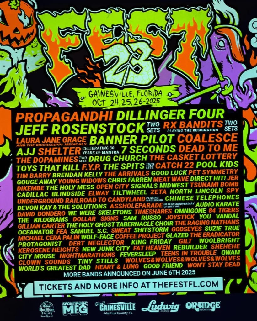Propagandhi Coalesce 7Seconds Drug Church Spy and More Set for The Fest 2025