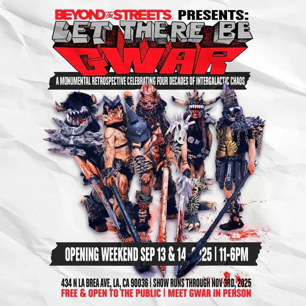 Beyond The Streets Launches GWAR Retrospective Exhibit ’Let There Be GWAR’