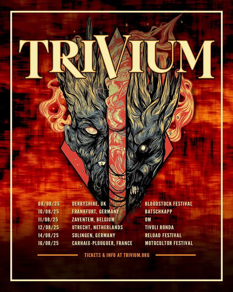 Trivium Announce European Tour Dates
