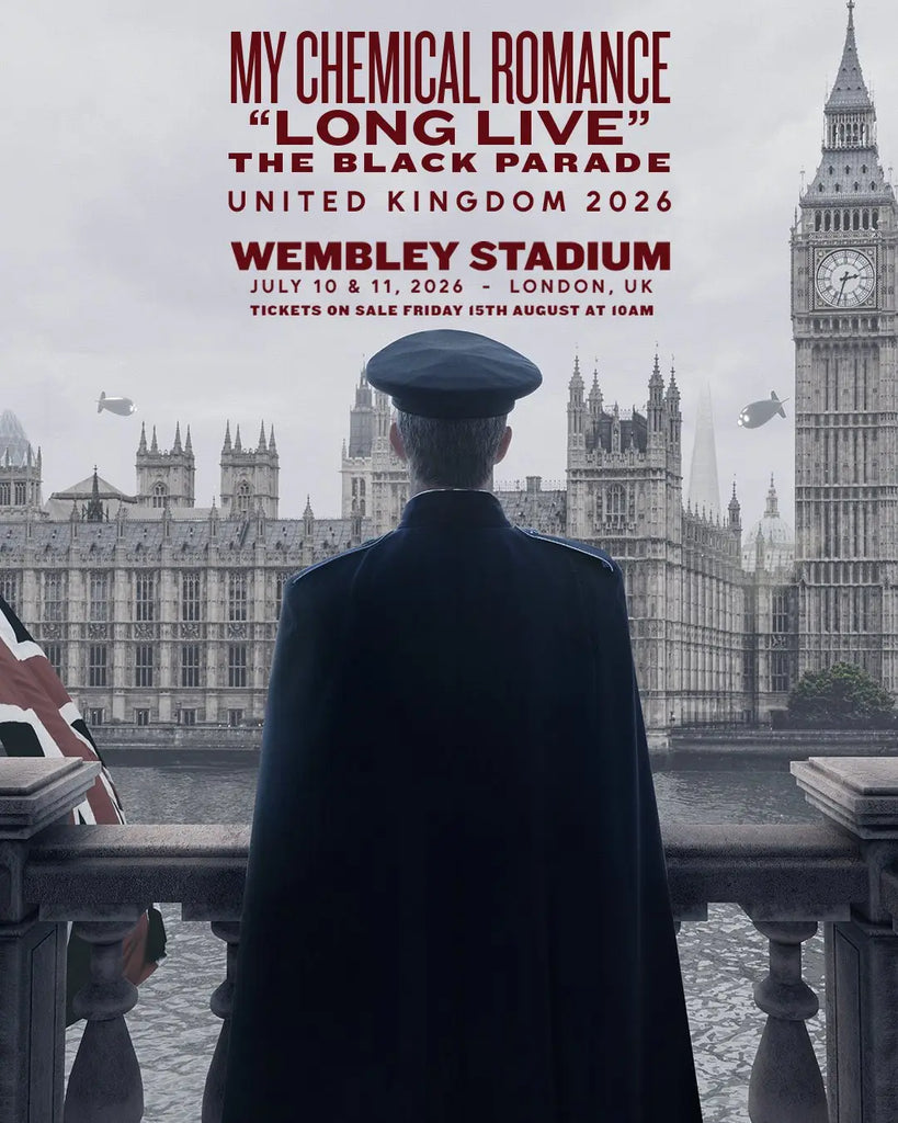 My Chemical Romance Confirms UK Dates on the Long Live: The Black Parade Tour