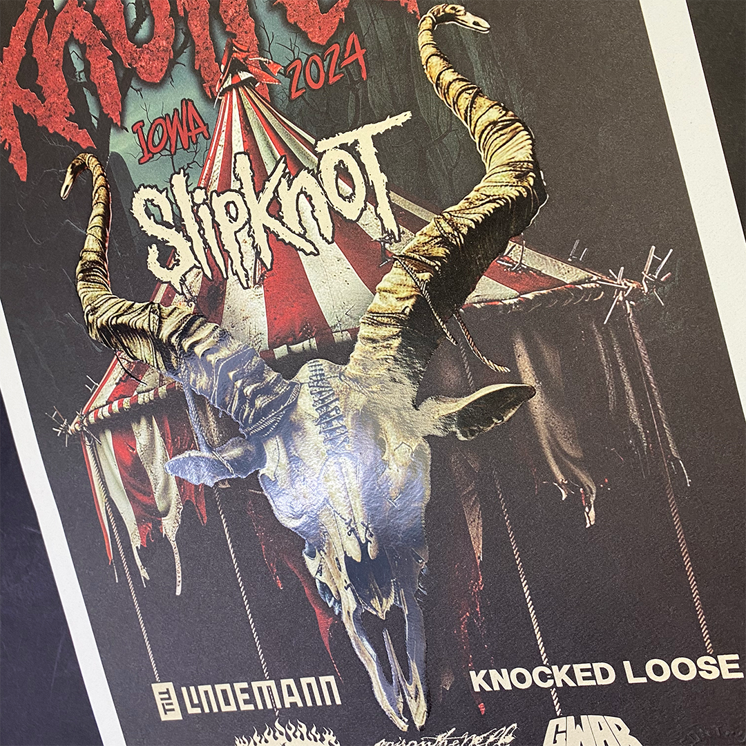 Knotfest Iowa 2024 Three-Poster-Set