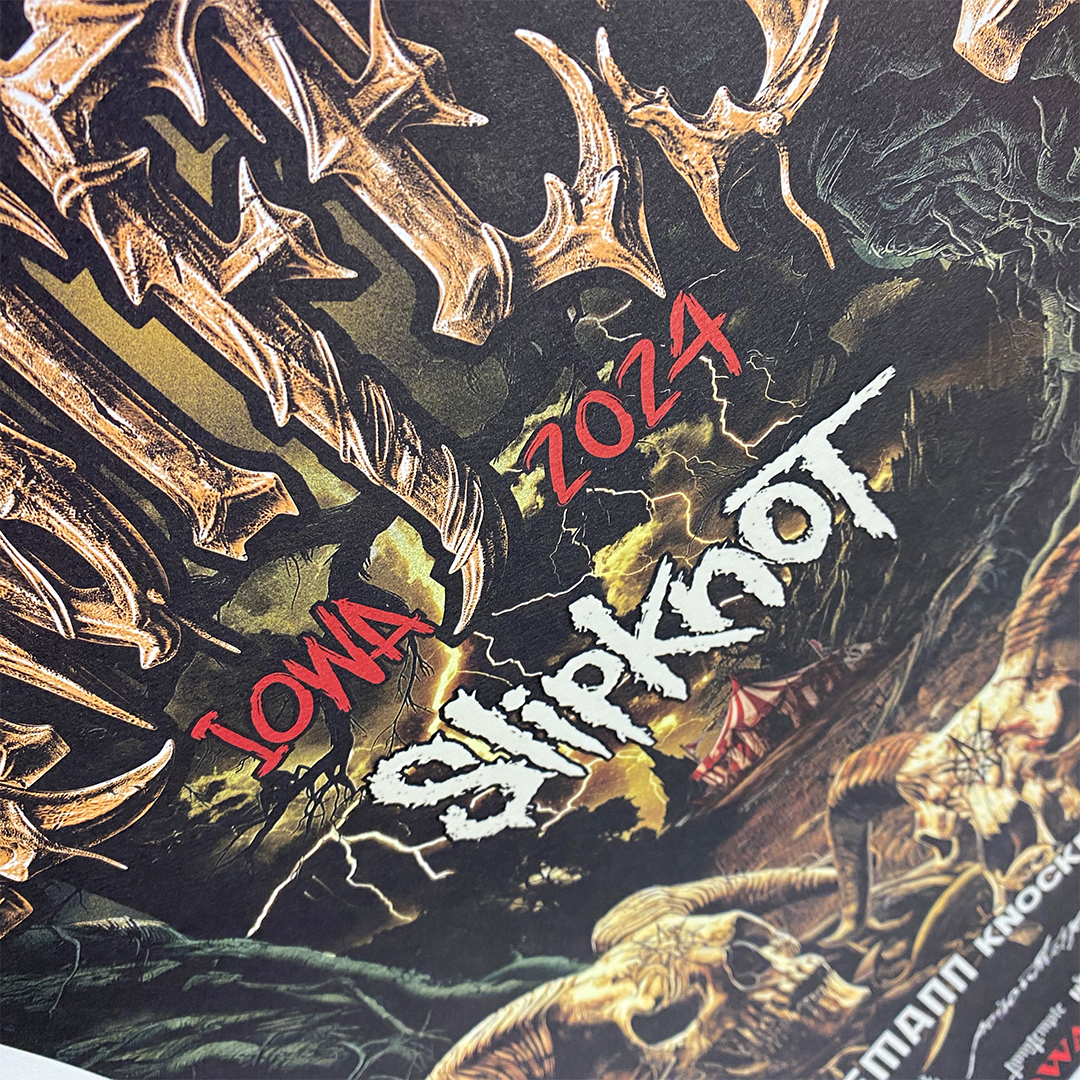 Knotfest Iowa 2024 Three-Poster-Set