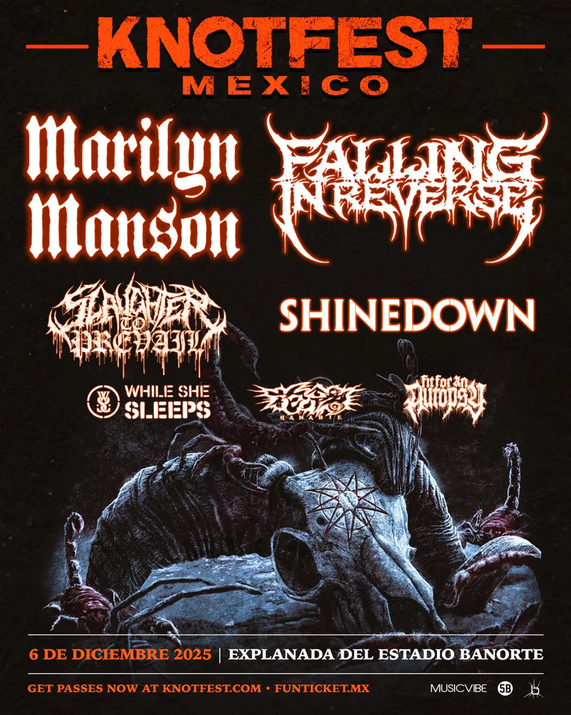Knotfest Mexico Returns With Marilyn Manson and Falling In Reverse