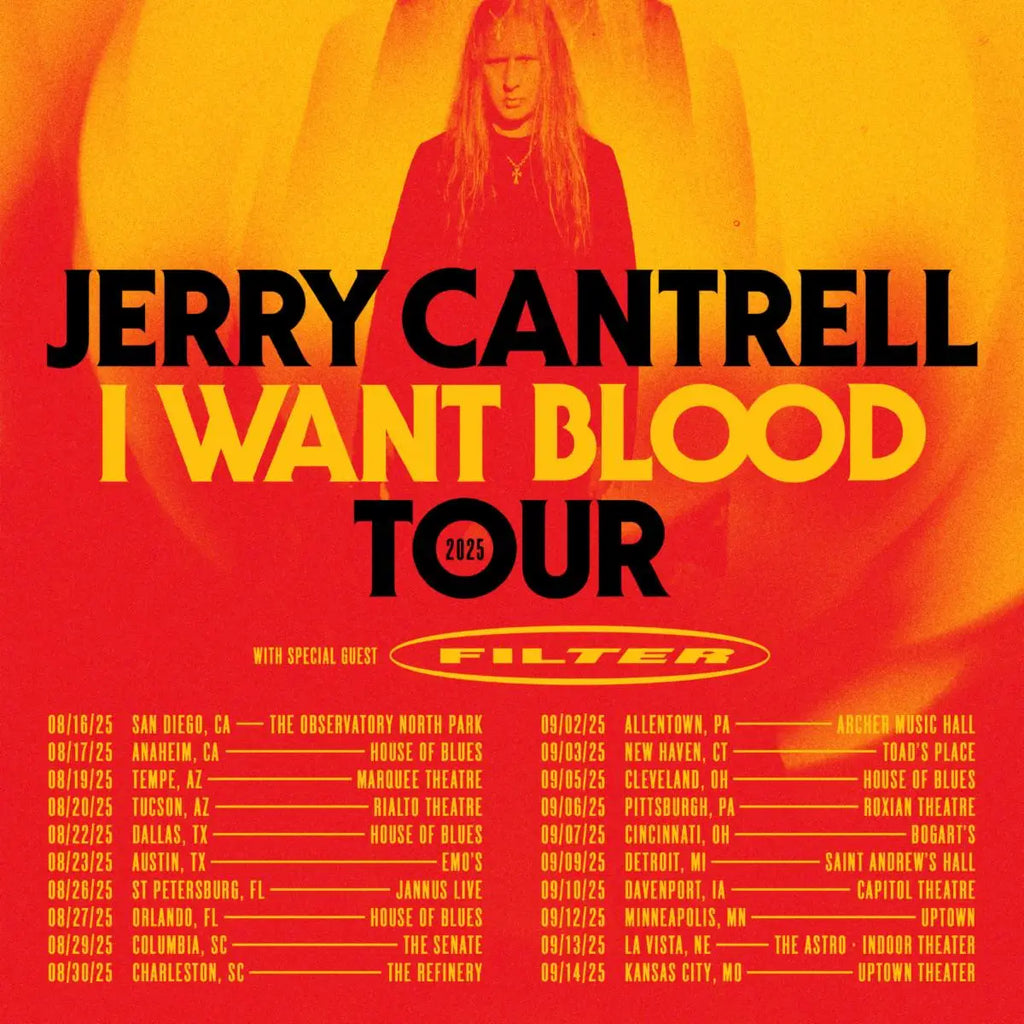 Jerry Cantrell Announces Additional ’I Want Blood’ Tour Dates