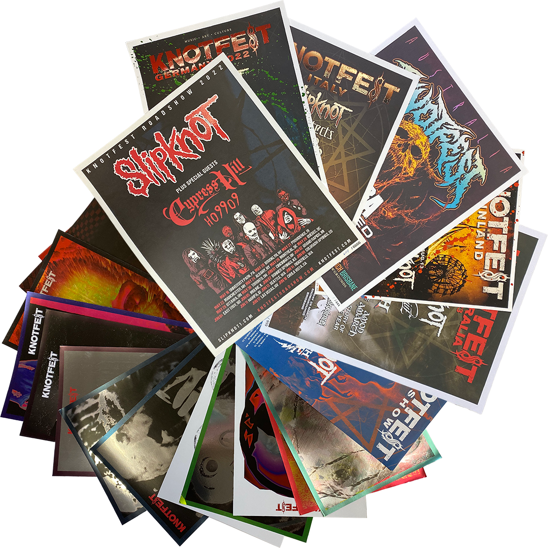 Knotfest LIMITED EDITION Classic Poster Bundle