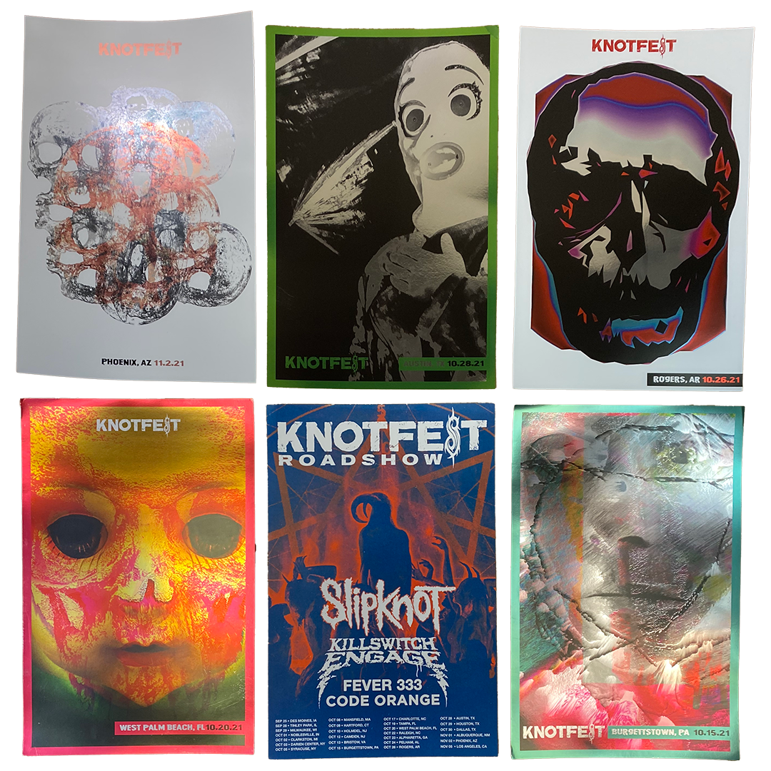 Knotfest LIMITED EDITION Classic Poster Bundle