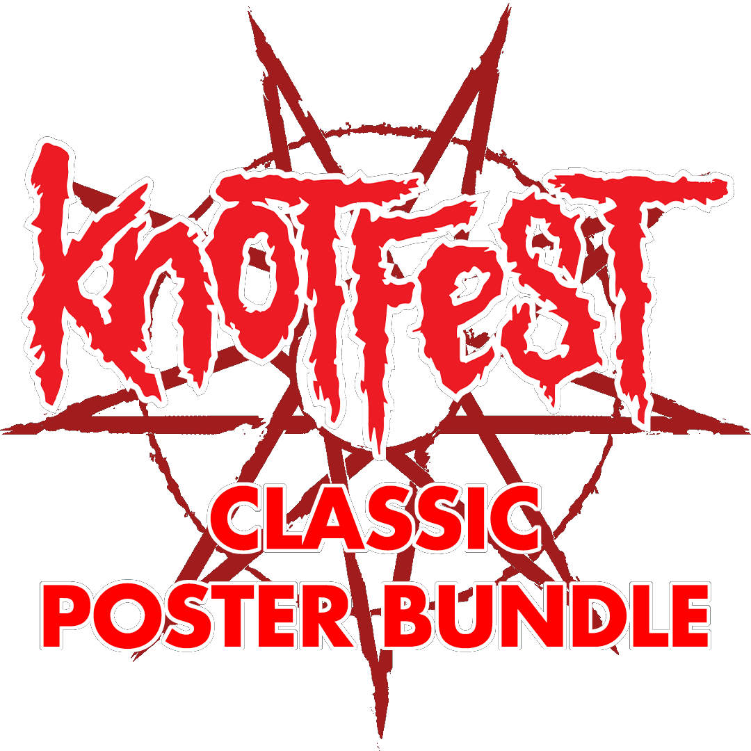 Knotfest LIMITED EDITION Classic Poster Bundle