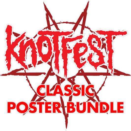 Knotfest LIMITED EDITION Classic Poster Bundle