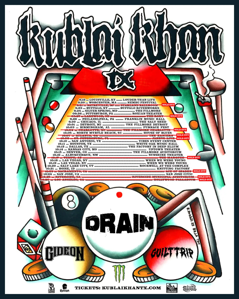 Kublai Khan TX Drops Mammoth New Track ’The Mountain of Corsicana’