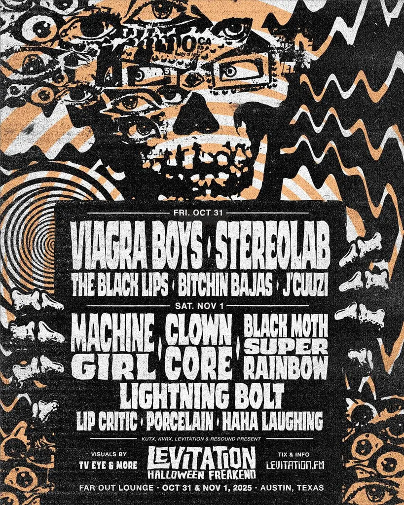 Viagra Boys Sterolab Machine Girl and Clown Core Top Levitation Halloween Freakend