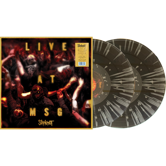 Slipknot "Live At MSG" Vinyl in Black Ice with Silver