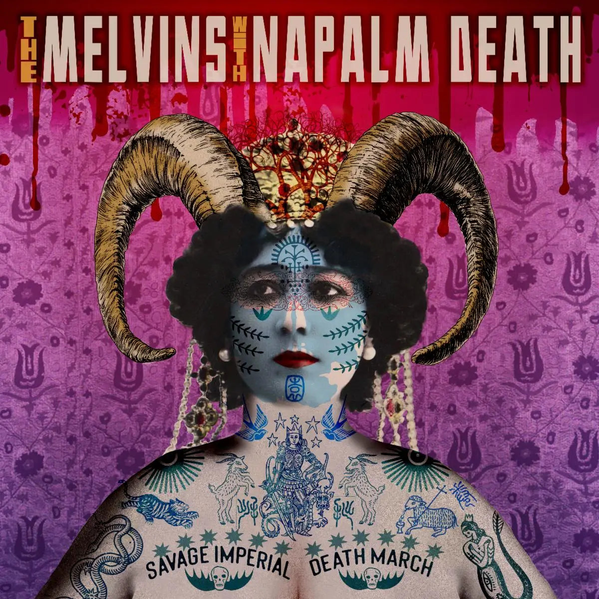 Melvins Merge with Napalm Death for Collaborative Full Length Savage Imperial Death March