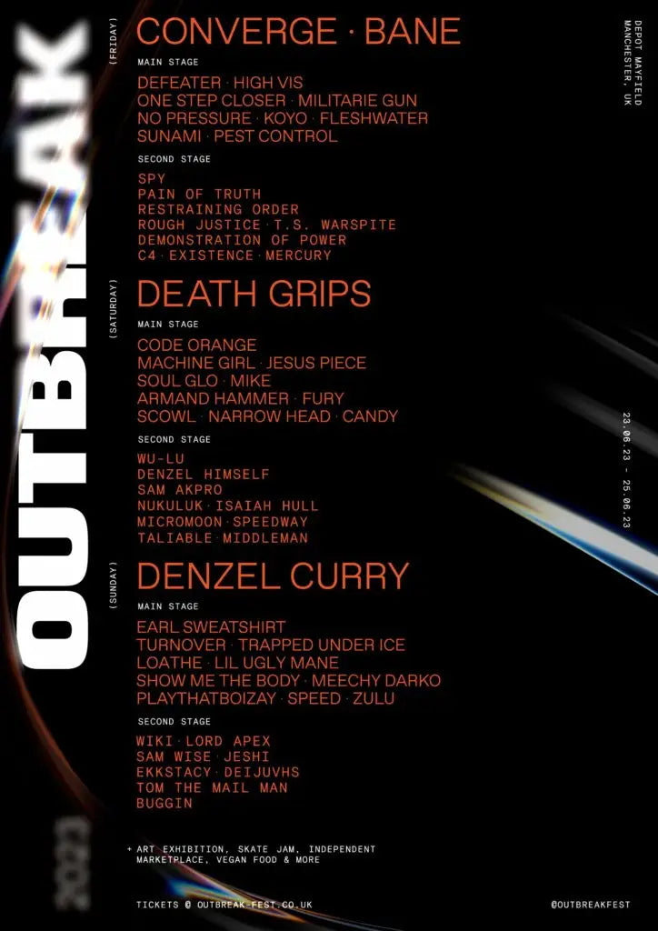 Outbreak 2023 x Knotfest Ticket Giveaway