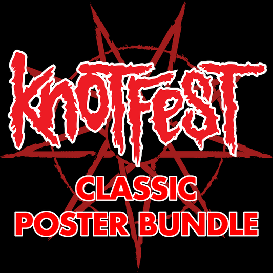 Knotfest LIMITED EDITION Classic Poster Bundle